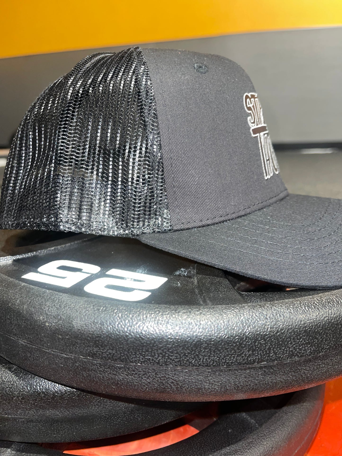 STPD THCK Sticker Trucker Hat