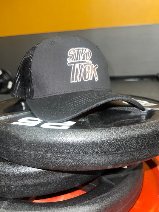 STPD THCK Sticker Trucker Hat